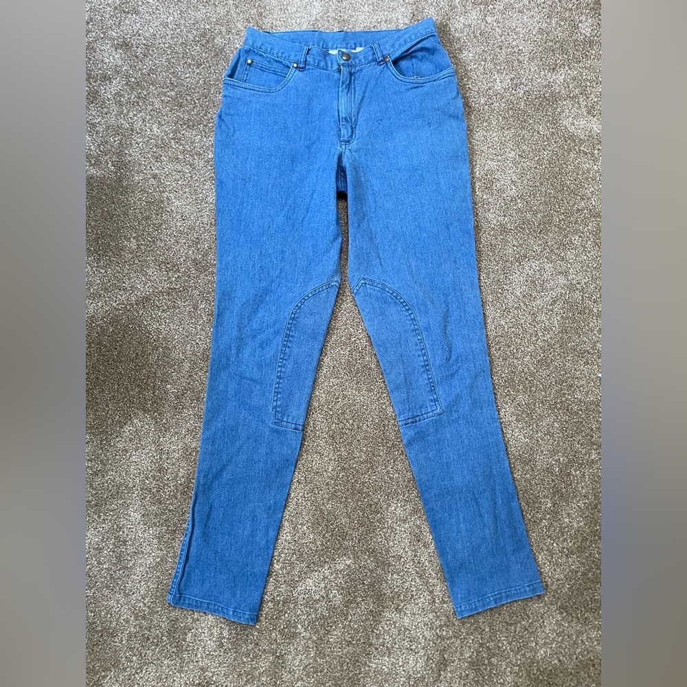 TuffRider Womens Size 26 Denim Riding Breeches